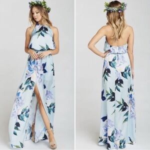 Show Me Your MuMu Heather Halter Dress